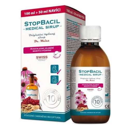 Dr. Weiss STOPBACIL - Сироп для поддержки иммунитета StopBacil, 300 мл